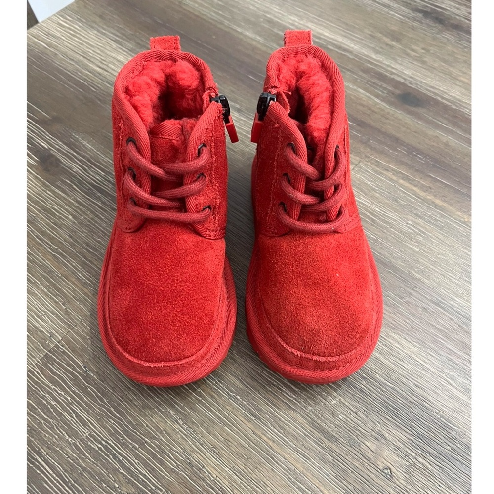 UGG Boots Toddler size 8- Red